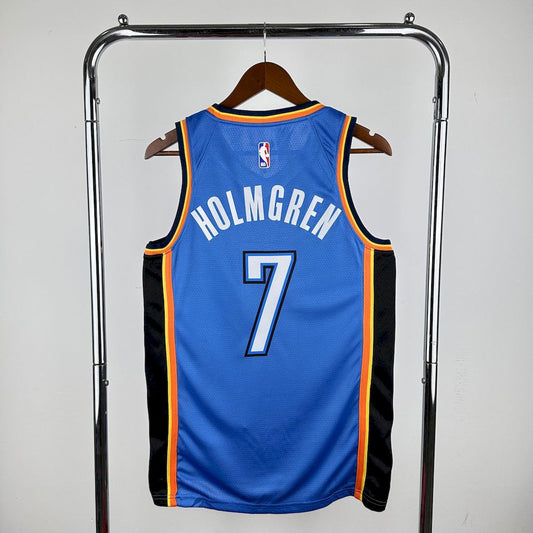 Oklahoma City Thunder 2023/24 Icon Edition Azul HOLMGREN #7