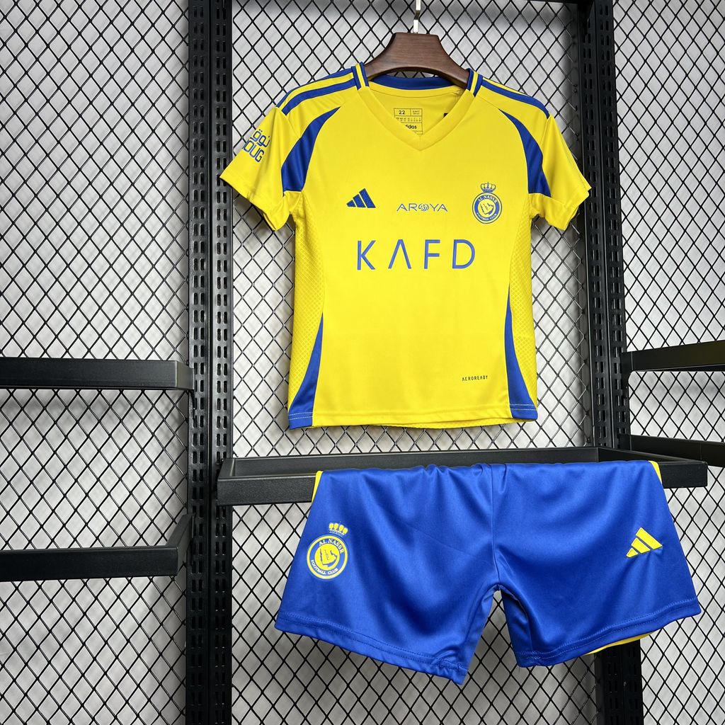 Al-Nassr FC 2024/25 Home Kids Kit
