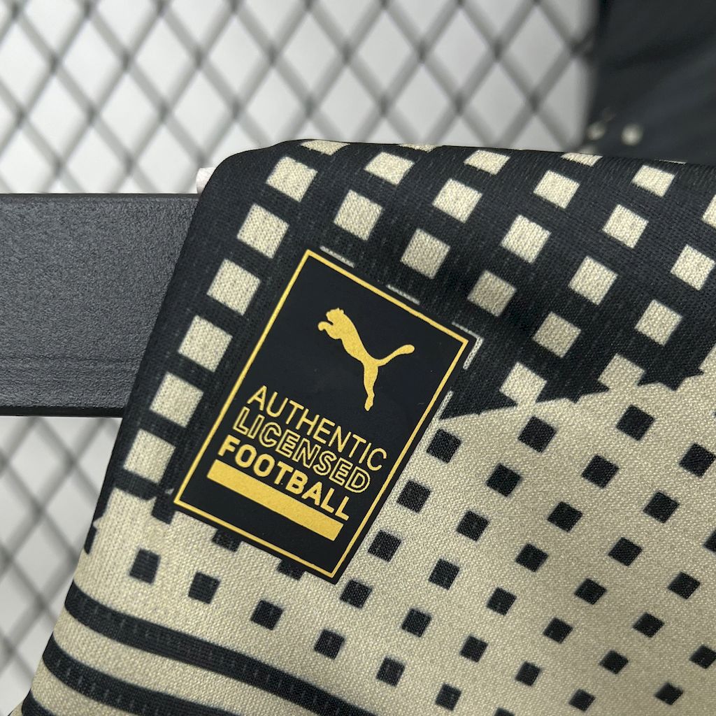 Manchester City 2025/26 Black and yellow concept version Jersey