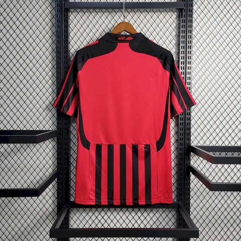 Camisa retrô do AC Milan 2007/08