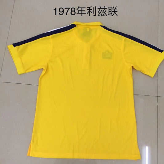 Camisa retrô reserva do Leeds United FC 1972