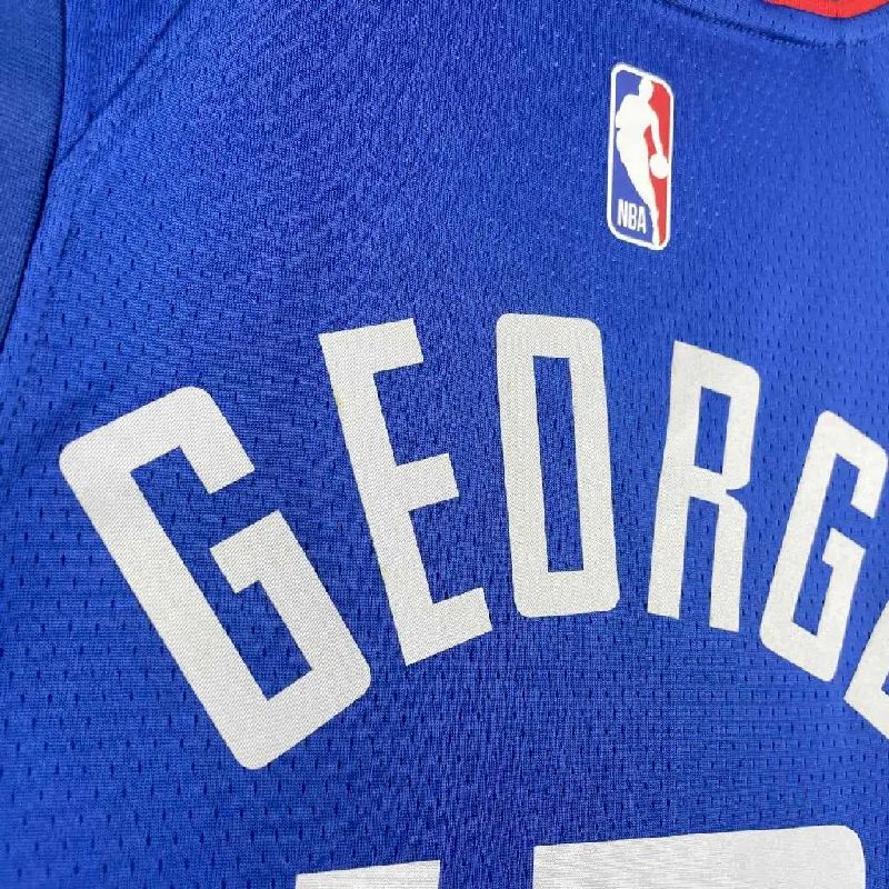 Camisa Paul George Azul Away Masculina 2023