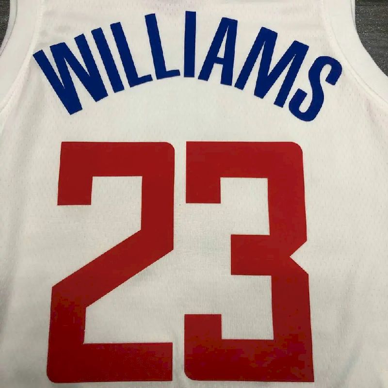 Men’s Lou Williams White 2020-21 Player Version Jersey – Association Edition
