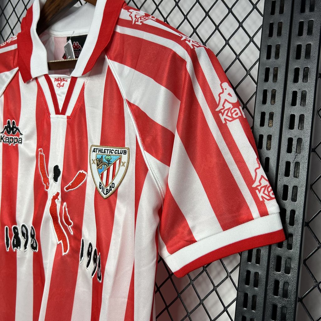 Camisa retrô do Athletic Bilbao 1997/98