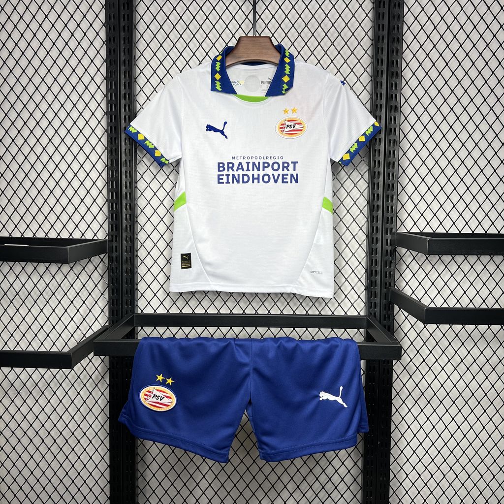 Terceiro uniforme infantil do PSV Eindhoven 2024/25