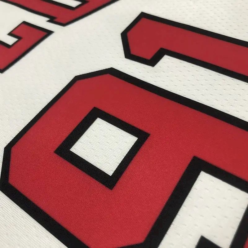 Camisa masculina Dennis Rodman branca – Edição de 75º aniversário