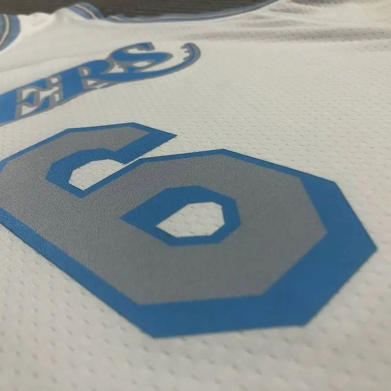 Men’s LeBron James White Player Version Jersey – City Edition