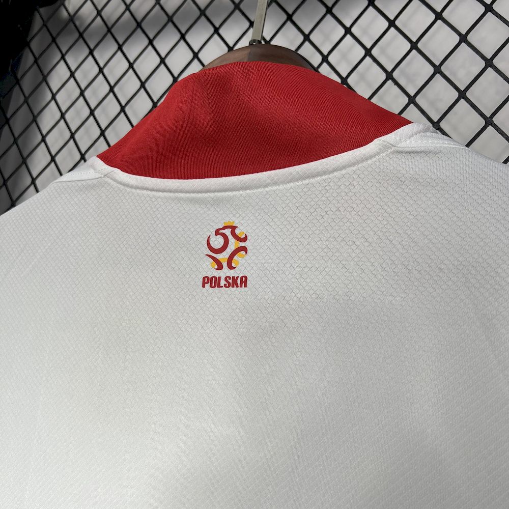 Men's Poland 2024/25 Home Jersey