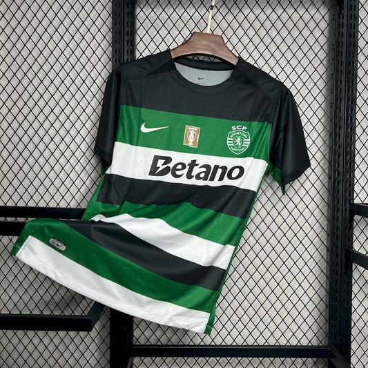 Sporting CP 2024/25 Home Bicampeao Jersey