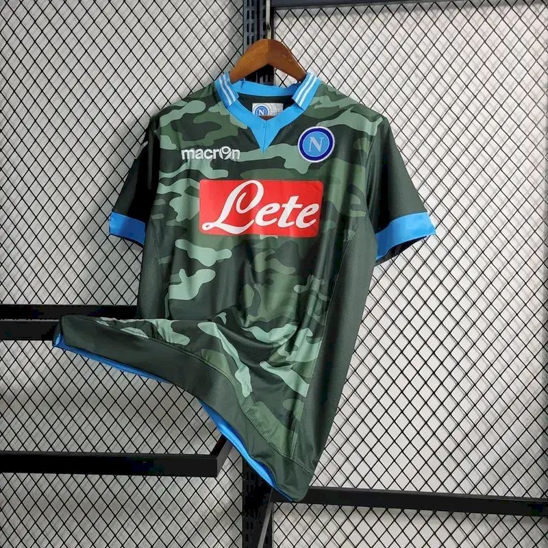 Camisa retrô do Napoli 2013/14