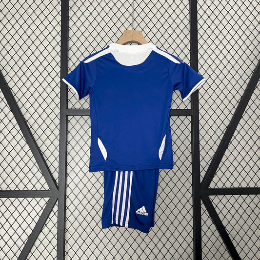 Camisa e shorts retrô infantil Chelsea 2011/12