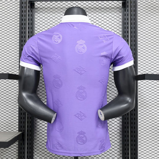 Camisa Real Madrid 2025/26 Edição Especial Roxo Claro Versão Jogador