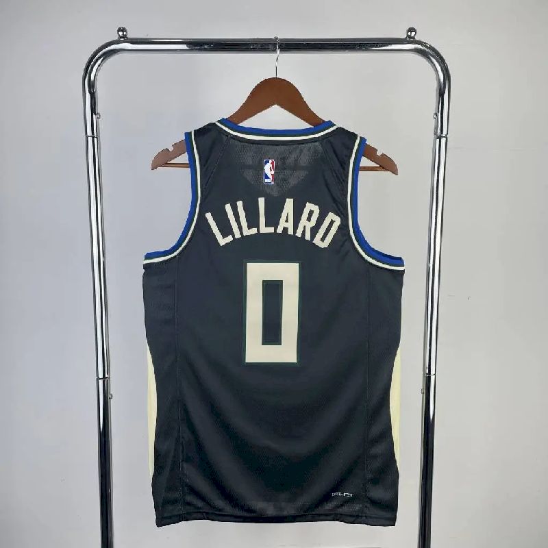 Men’s 2023 Damian Lillard Team Jersey – Statement Edition