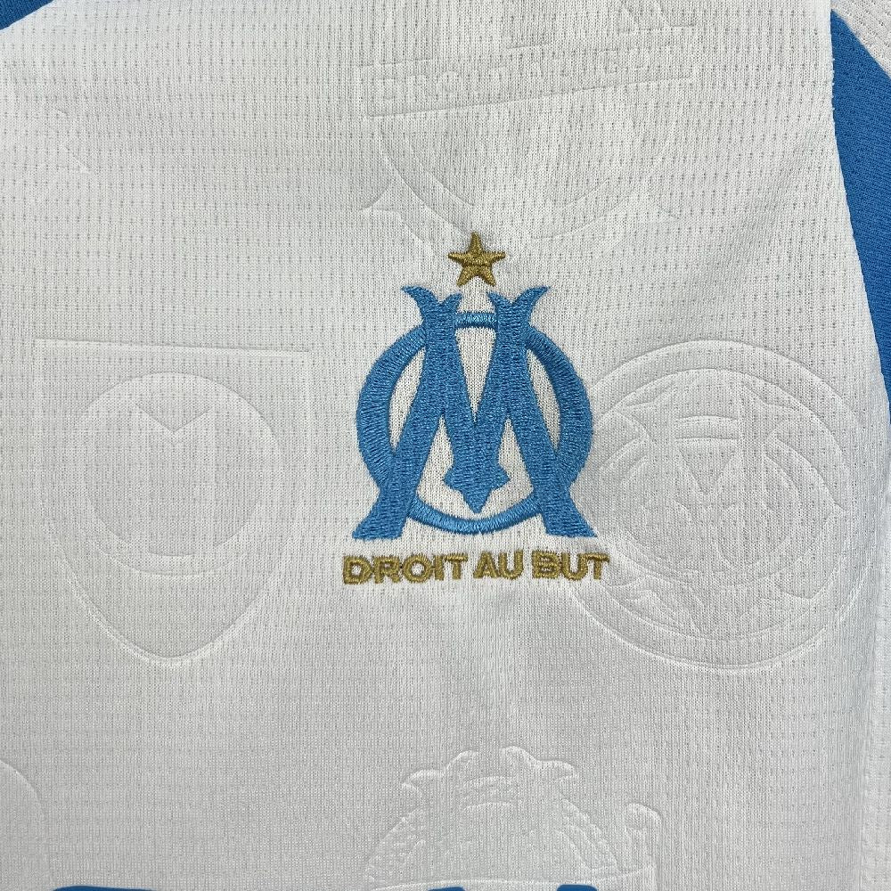 Olympique de Marseille 2025/26 Home Kids Kit