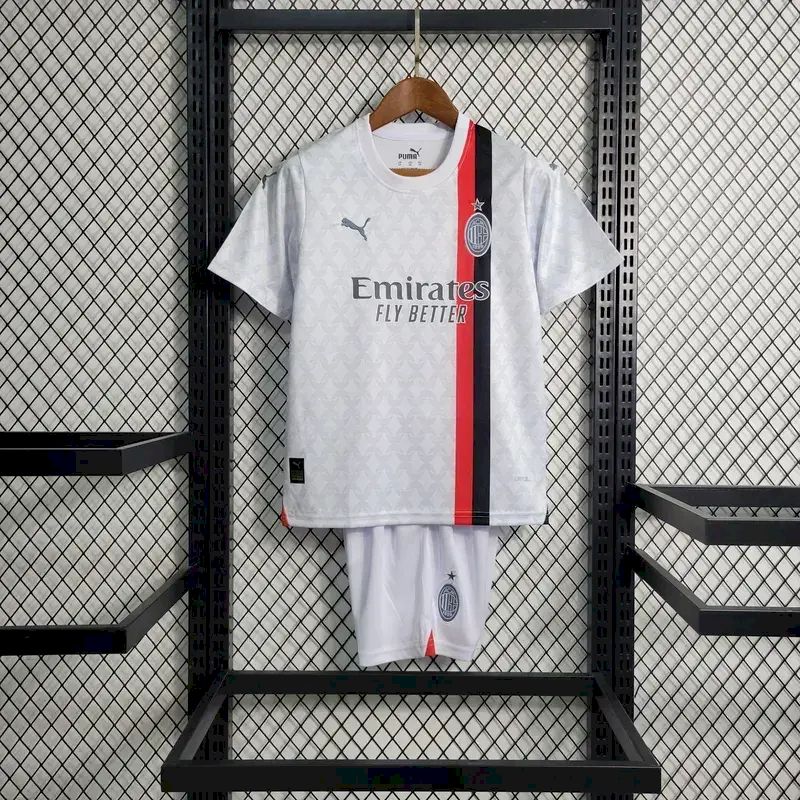 AC Milan 2023/24 Away Kids Kit