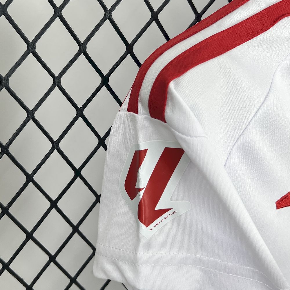 Sevilla 2025/26 Home Jersey Kids Kit