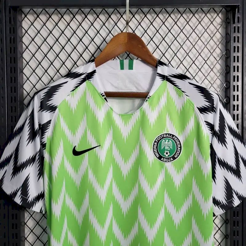 Camisa retrô da Nigéria 2018/19