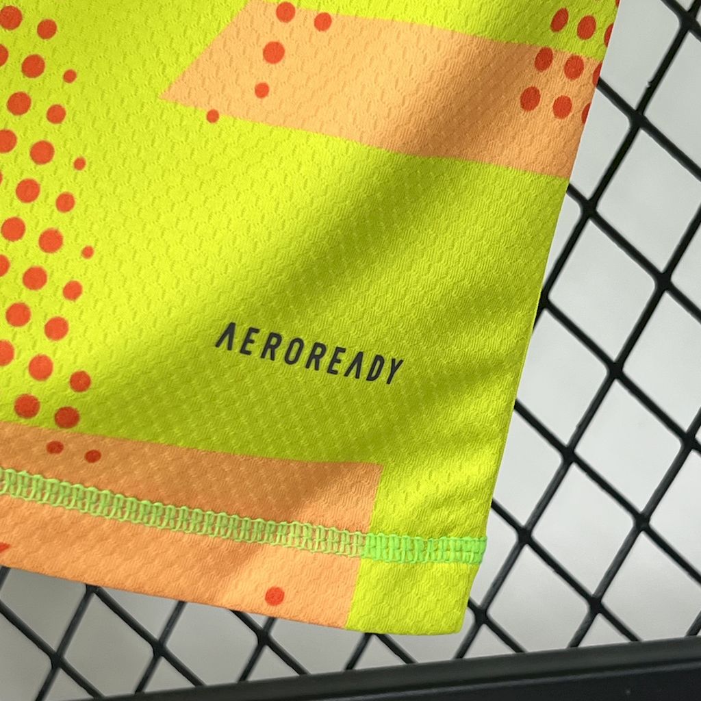 Camisa amarela de goleiro Flamengo 2025/26