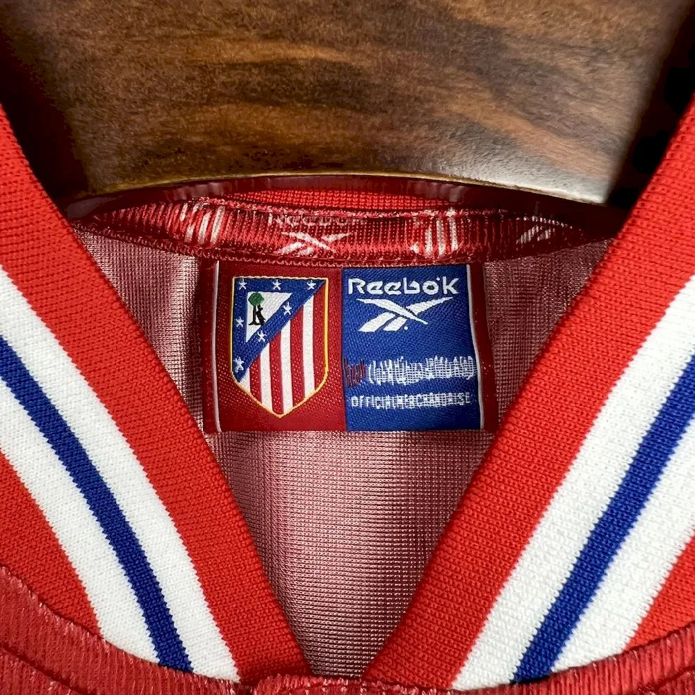 Camisa retrô do Atlético de Madrid 1999/00