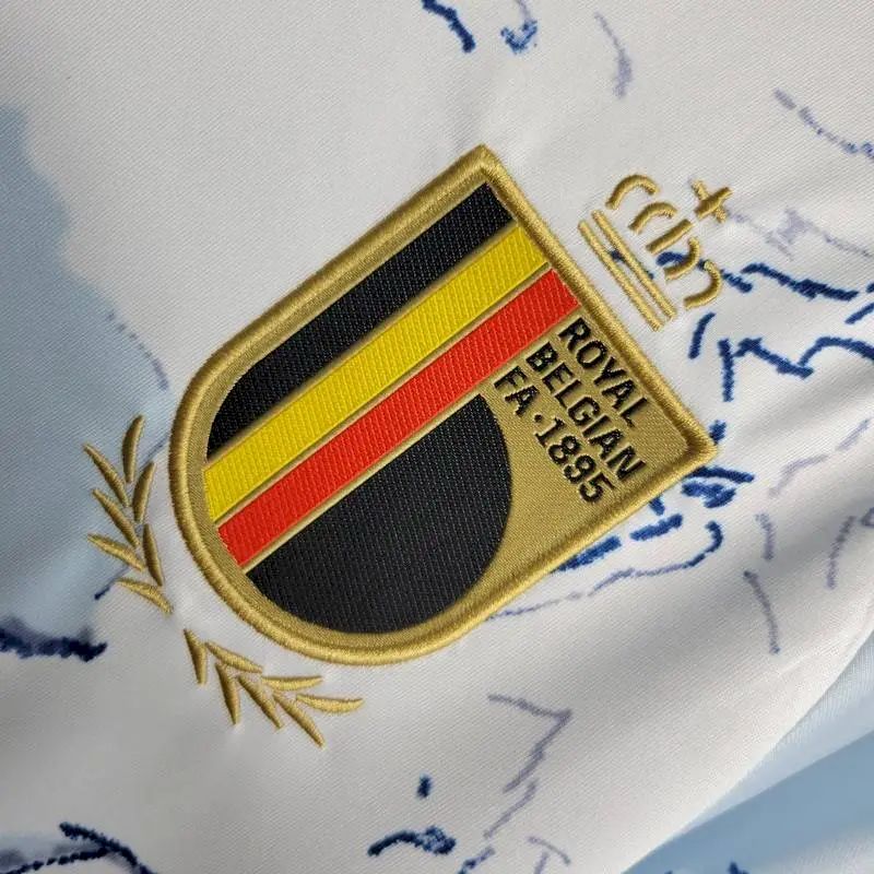 Camisa feminina reserva da Bélgica 2023/24