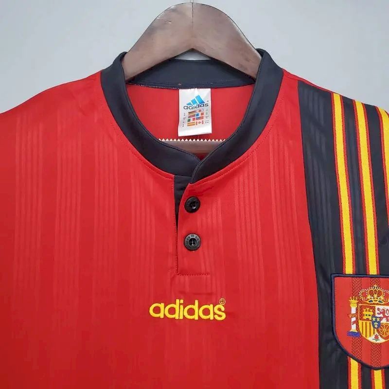 Camisa retrô da Espanha 2002