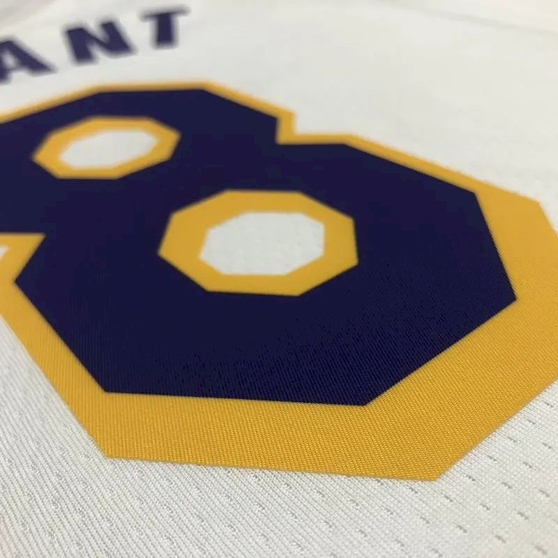 Camisa branca masculina Kobe Bryant Team – Edição de 75º aniversário