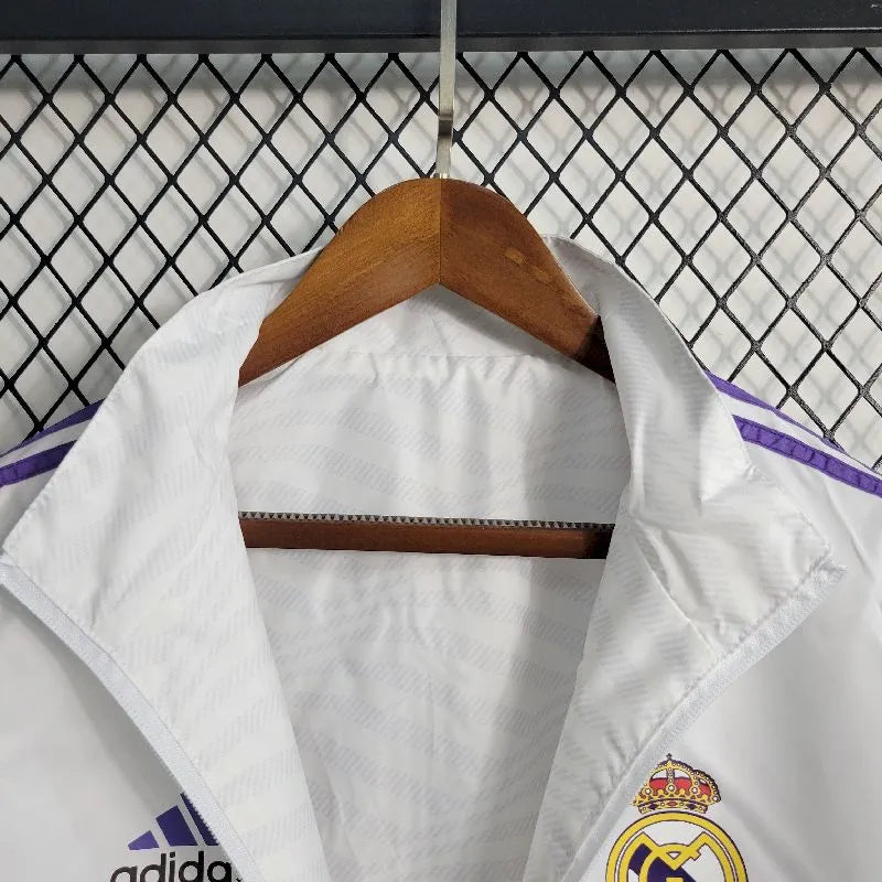 Corta-vento dupla face Real Madrid 2023-24
