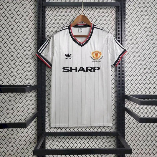 Camisa retrô reserva do Manchester United 1983/84