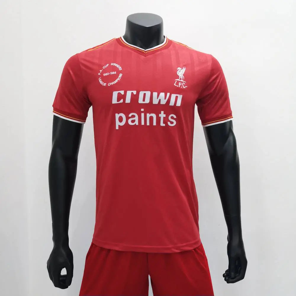 Camisa retrô do Liverpool 1985/86 Home FA Cup