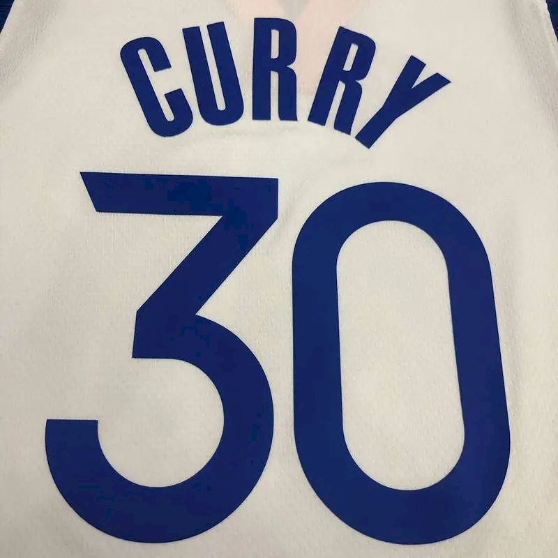 Camisa Stephen Curry Masculina Branca Versão Jogador – Edição Associação