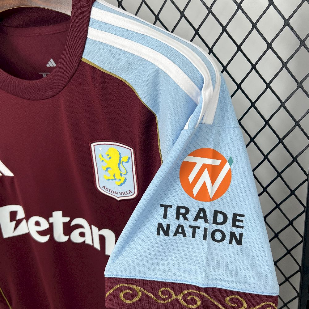 Aston Villa 2025/26 Home Jersey 2