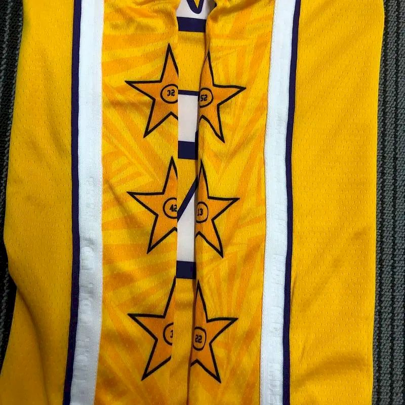 Carmelo Anthony Men’s Yellow Swingman Team Jersey – City Edition