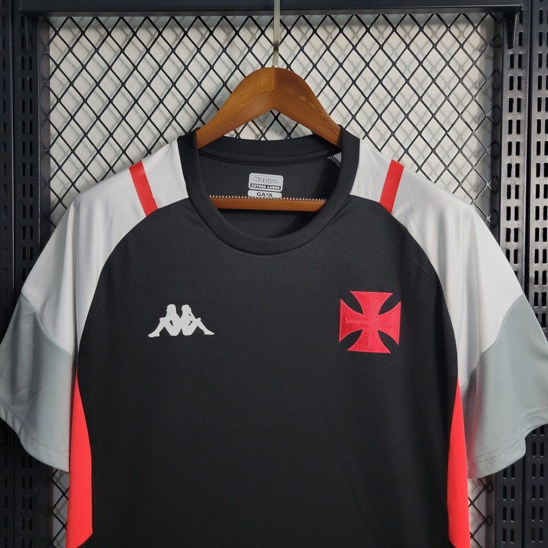 Camisa pré-jogo do Vasco da Gama 2023/24 preta