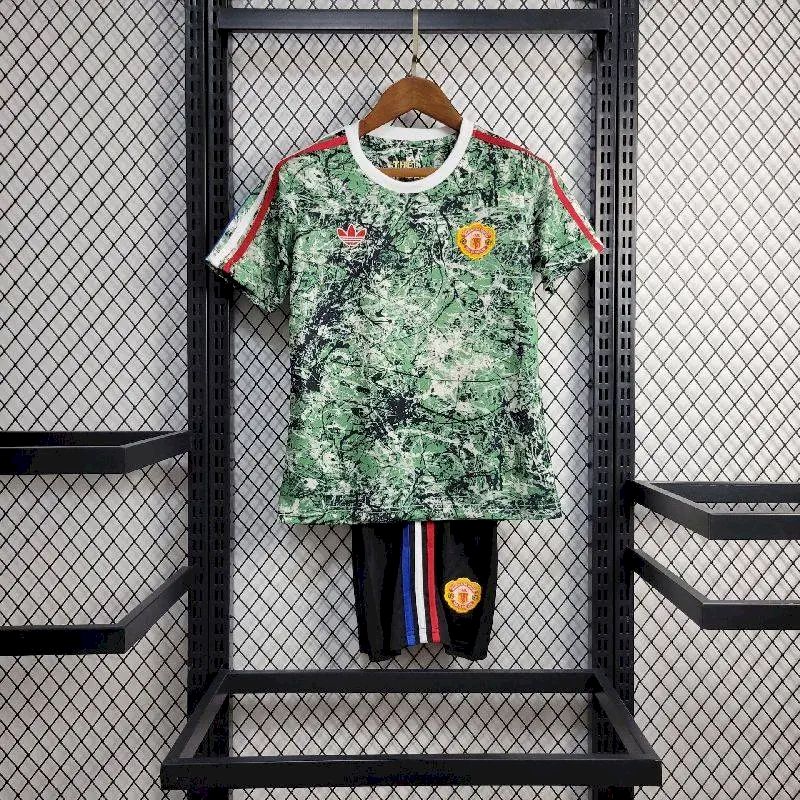 Manchester United 2024/25 Stone Roses Originals Icon Edition Kit Infantil