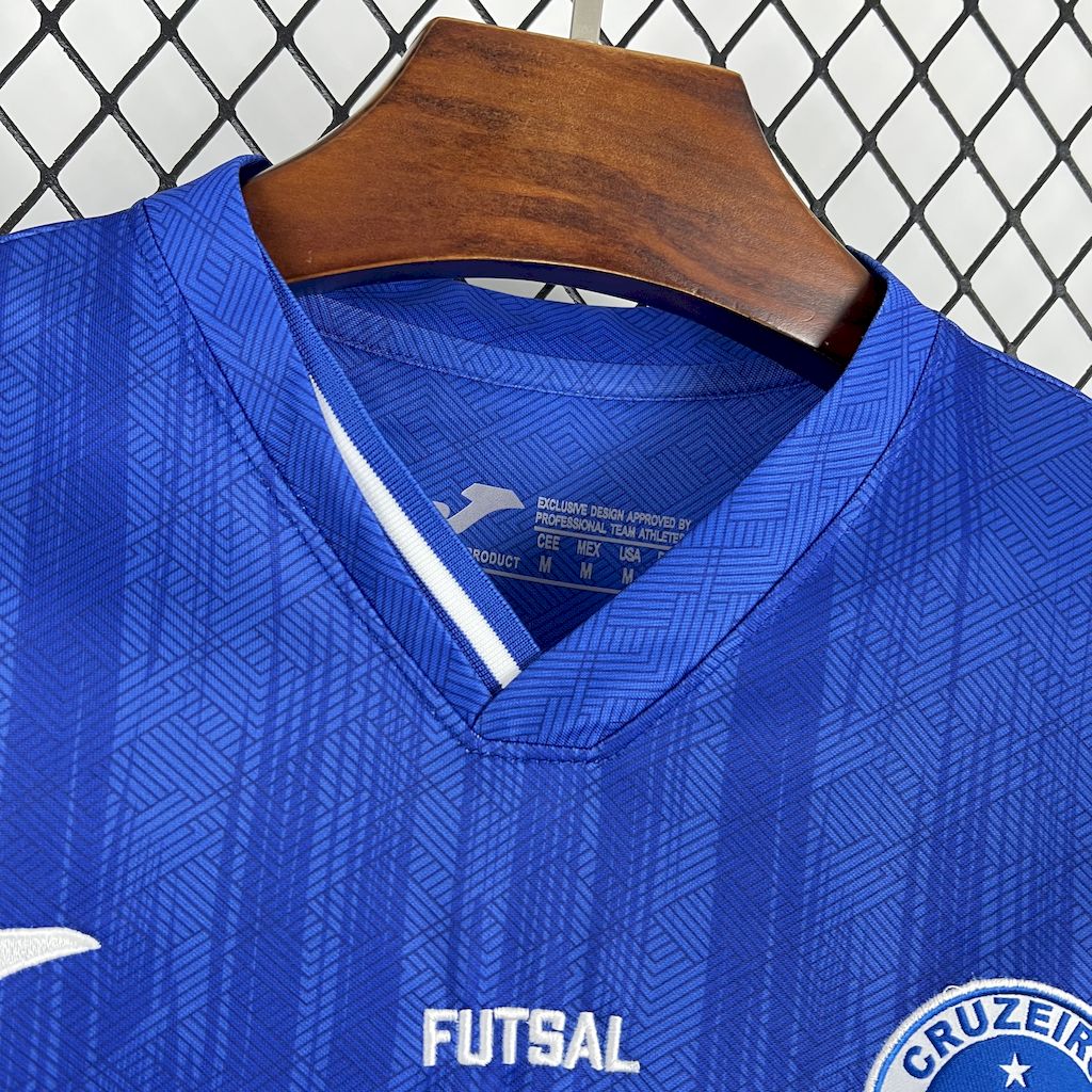 Men's Cruzeiro 2025/26 Home LNF-Five-a-side Jersey