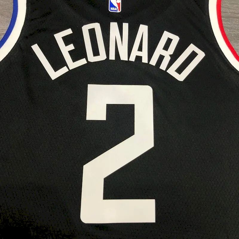 Men’s Kawhi Leonard 2020-21 Black Swingman Player Version Jersey – City Edition