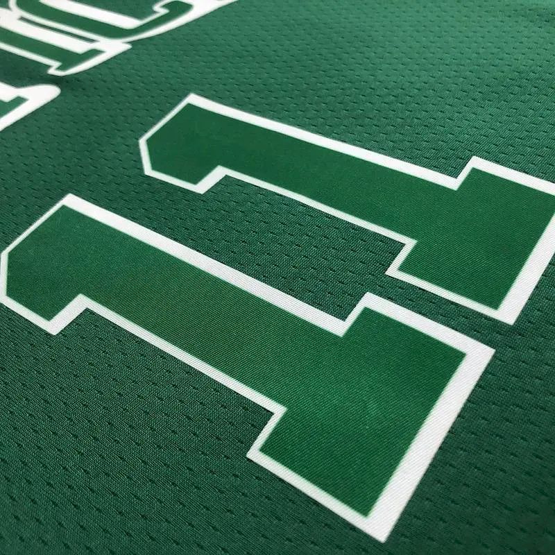 Men’s Kyrie Irving Green Team Jersey – 75th Anniversary City Edition