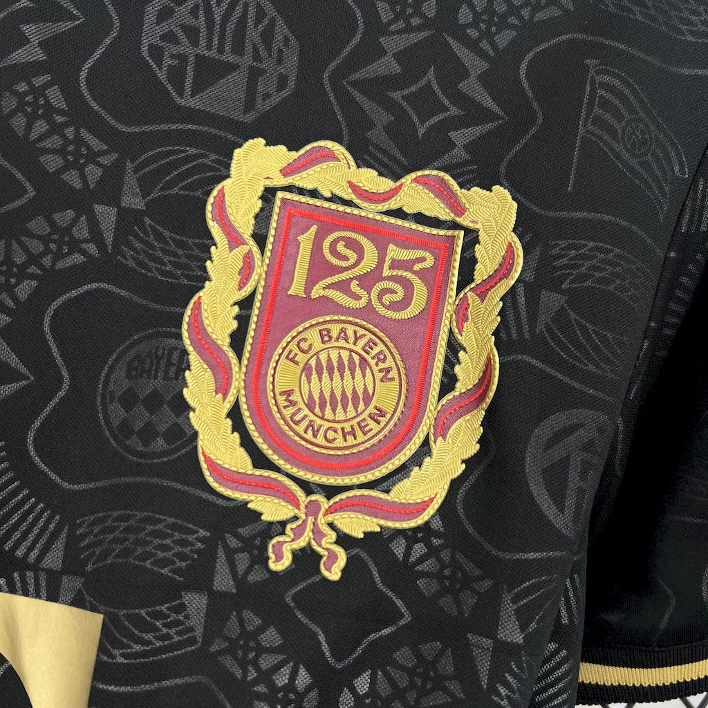 Bayern Munich 2024/25 125 Anniversary Black Jersey
