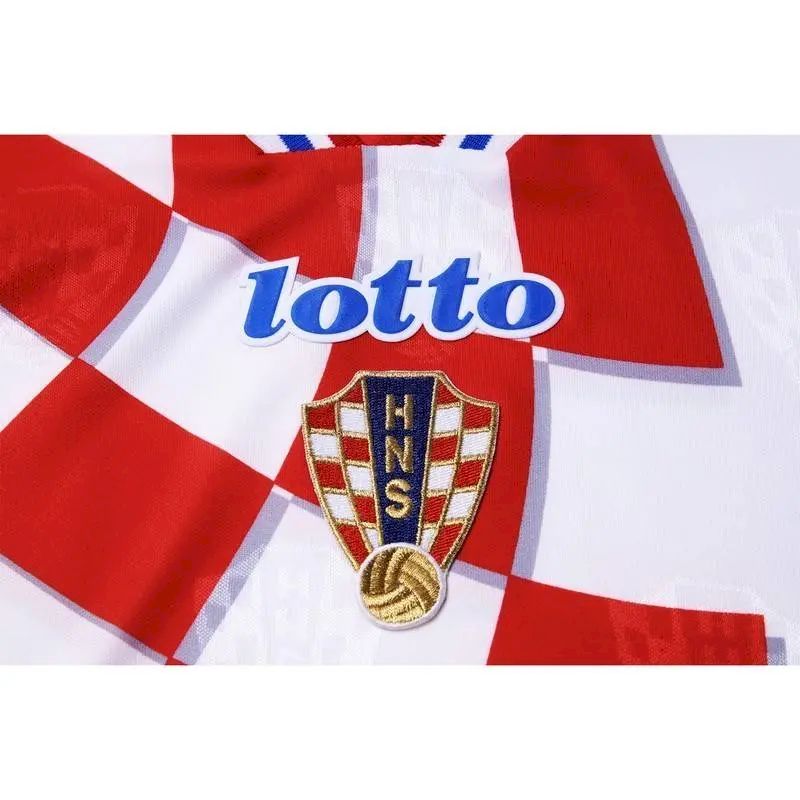 Camisa retrô da Croácia 1998