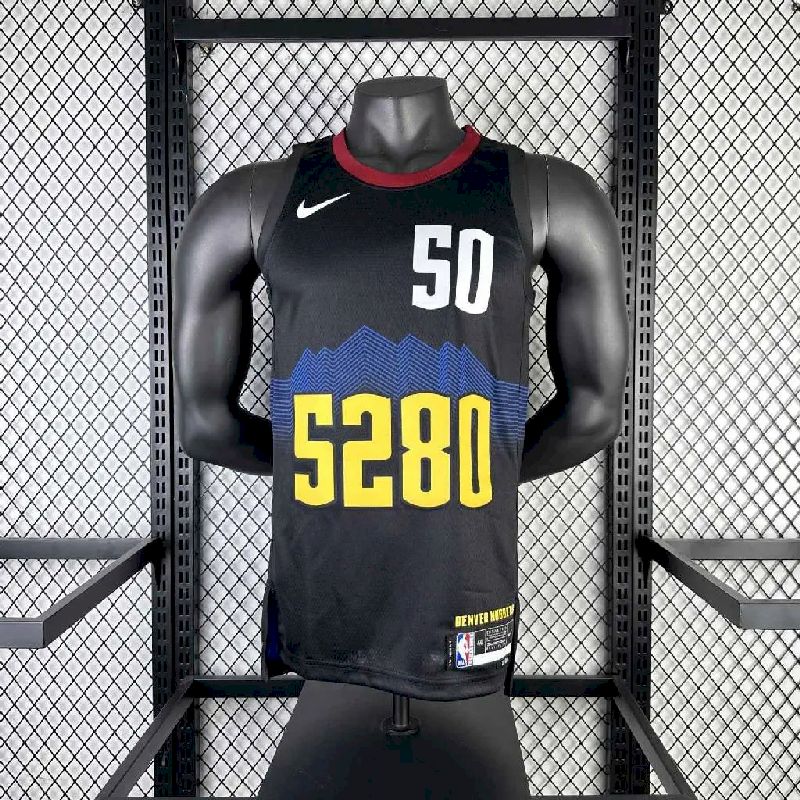 Denver Nuggets 2024/25 City Edition Black Color GORDON#50