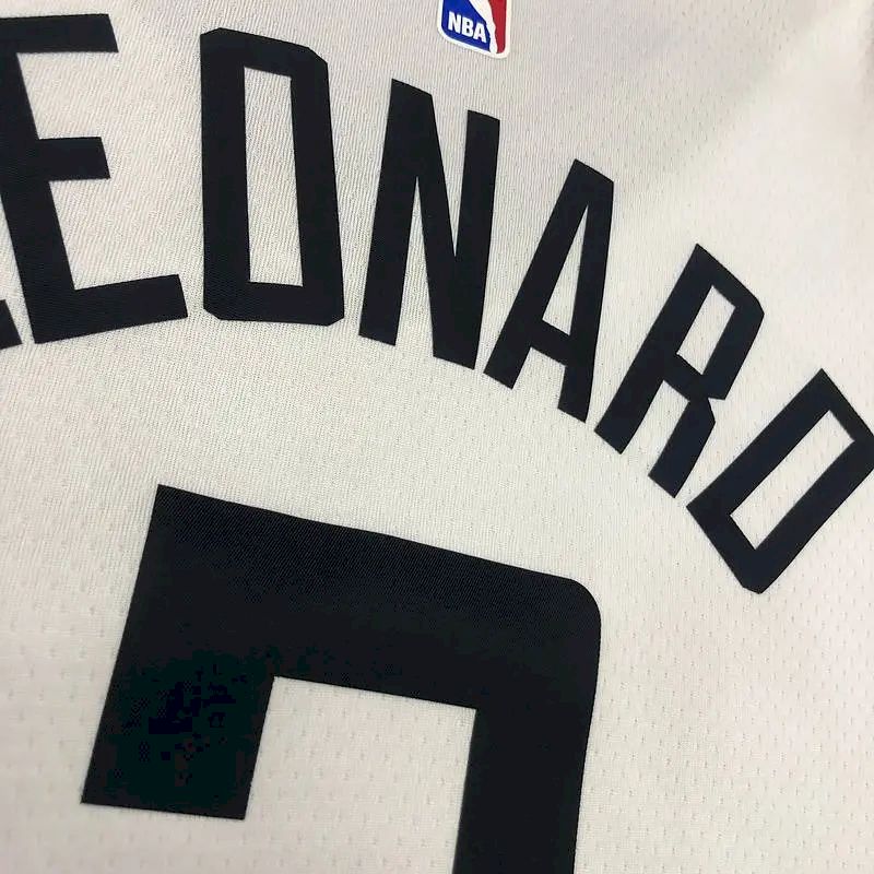 Men’s Kawhi Leonard 2020-21 White Swingman Player Version Jersey – City Edition