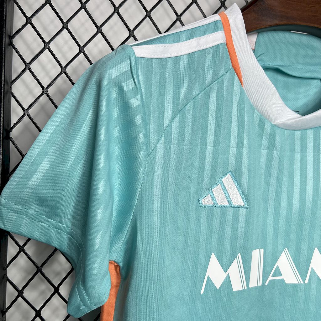 Inter Miami 2024/25 Third Away Kids Kit
