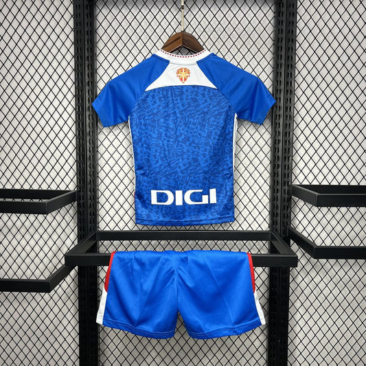 Kit reserva infantil do Athletic Bilbao 2024/25