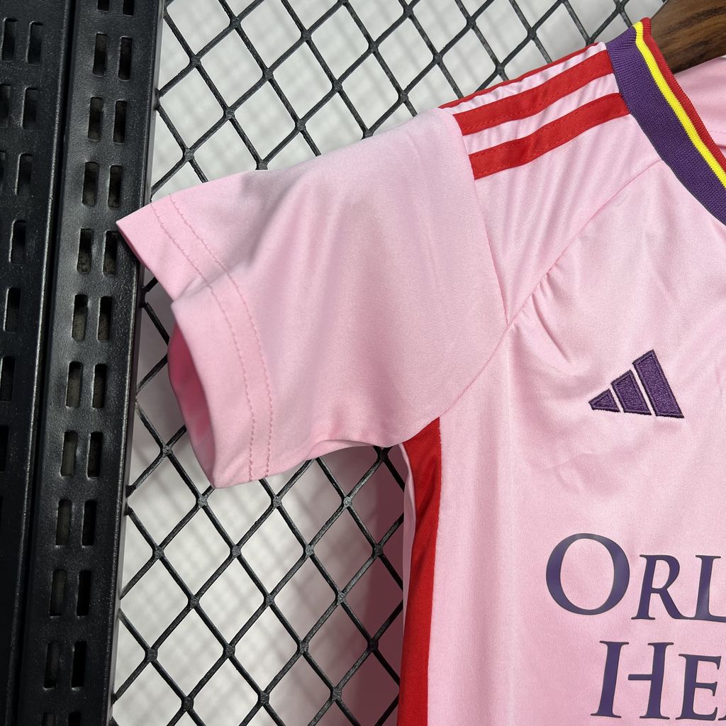Orlando City 2024/25 Away Kids Kit