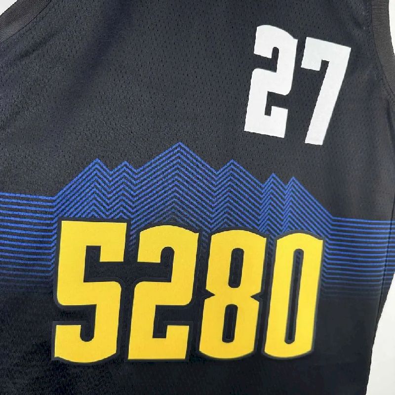 Denver Nuggets 2024/25 City Edition Black Color MURRAY#27