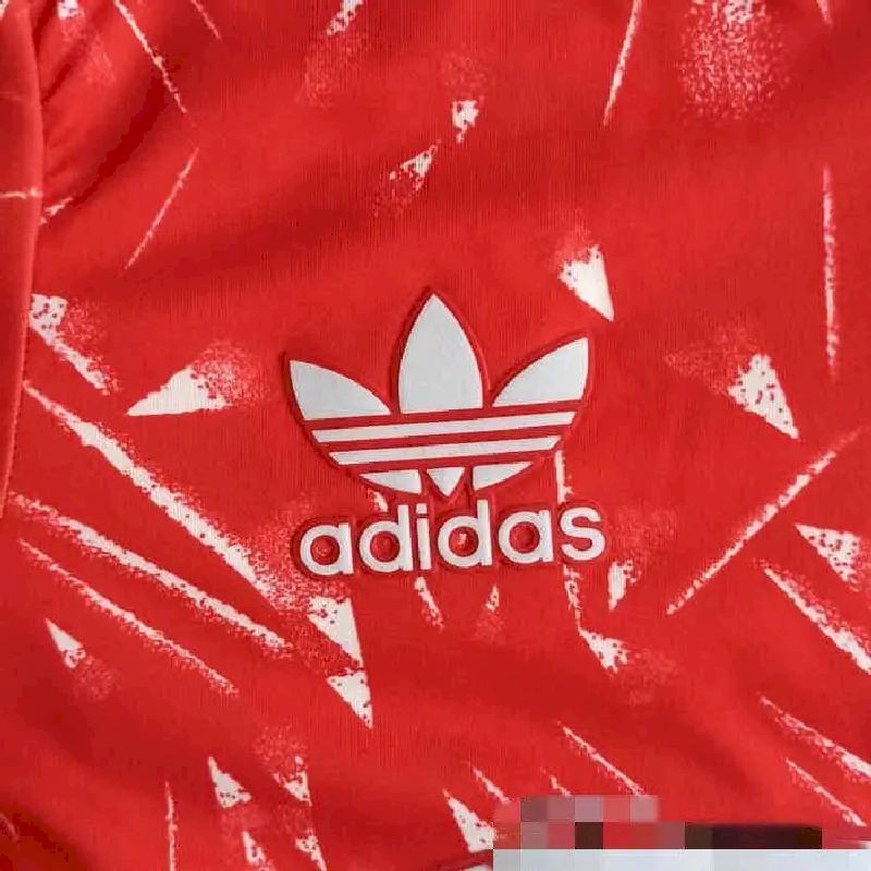Camisa retrô de mangas compridas do Liverpool 1989/91 Home