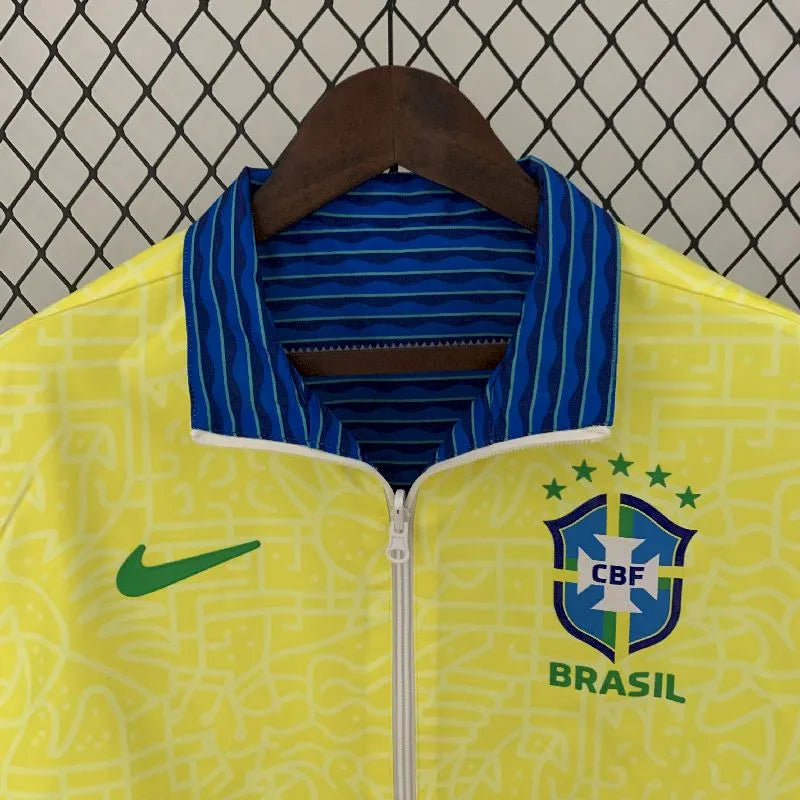Corta-vento dupla face Brasil 2023