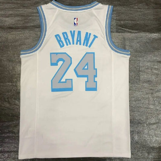 Camisa Kobe Bryant Branca Versão Jogador Masculina – Edição Cidade