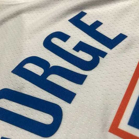 Camisa Paul George Swingman Masculina Branca – Edição Associação