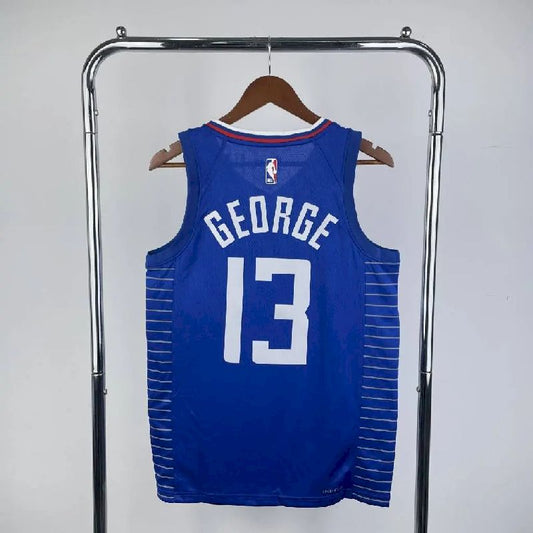 Camisa Paul George Azul Away Masculina 2023